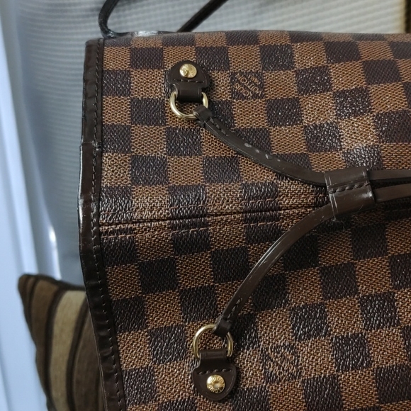 ,❌❌SOLD❌Authentic Louis Vuitton even never full MM LV tote bag brown - Picture 9 of 17